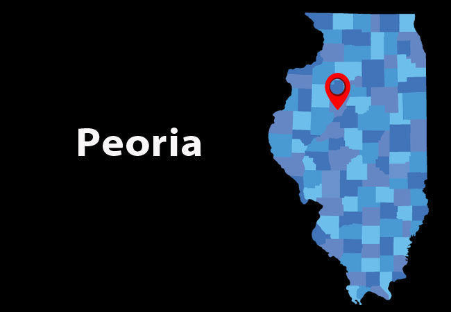 4. Peoria, IL